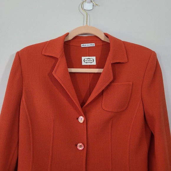 Agnona Wool and Silk Button Front Cardigan Coat Size Large - Picture 3 of 10